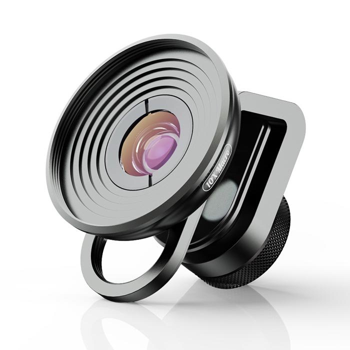 APEXEL Lensa Kamera Smartphone Universal Clip 10X Macro Lens - HD5M