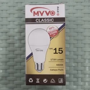 Lampu LED Myvo Classic 15 Watt