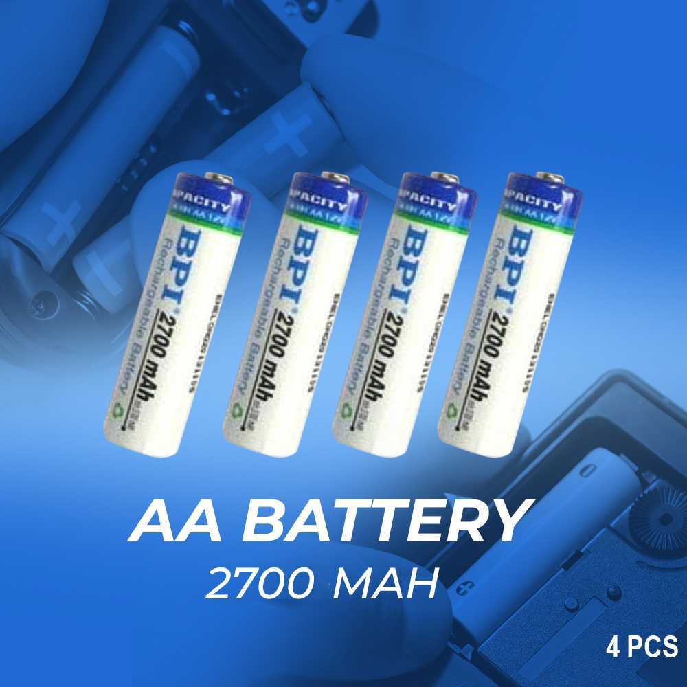 ENELONG BPI BATERAI RECHARGEABLE AA NI-MH 1.2V 2700MAH 4 PCS