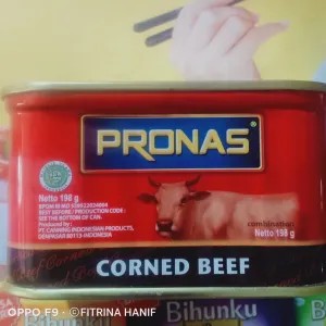 CORNED BEEF PRONAS KALENG KECIL / Kornet Sapi