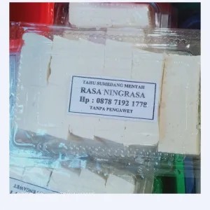 tahu sumedang mentah