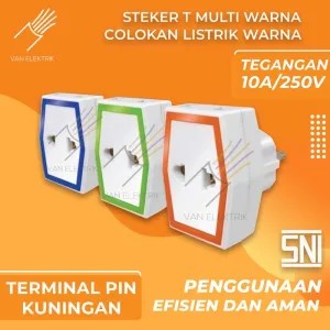 Steker T / Colokan Listrik T