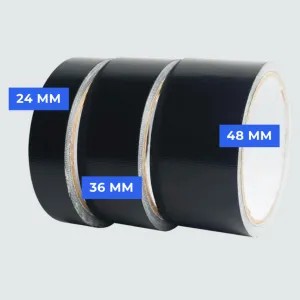 Lakban Kain Hitam / Lakban Jilid Ukuran 24mm