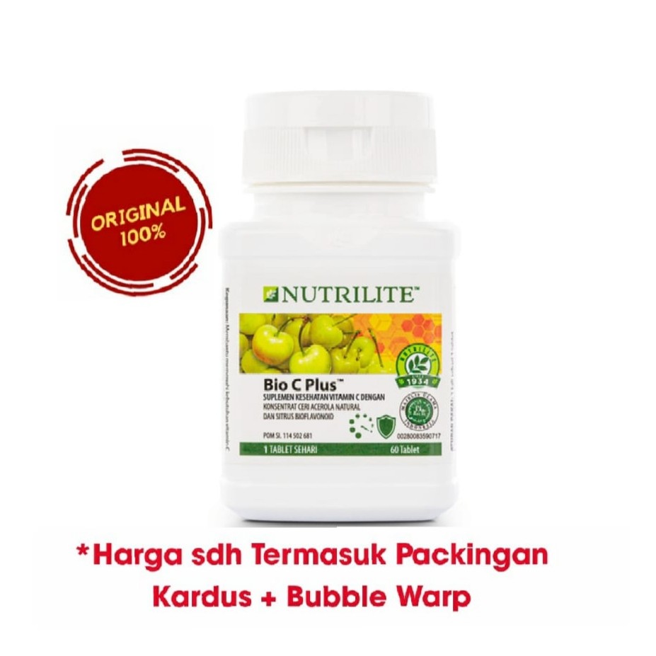 Nutrilite Bio C plus vitamin C 60 tablets Produk Amway Original(01)