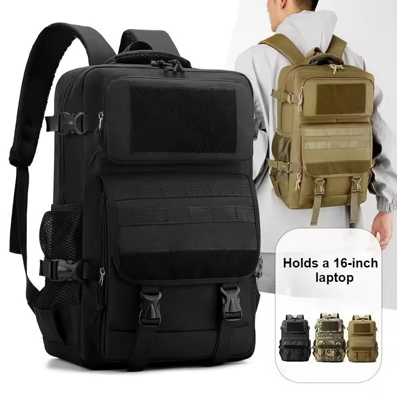 Tas Ransel Kanvas Traveling Hiking Backpack Oxford Waterproof - MJ700