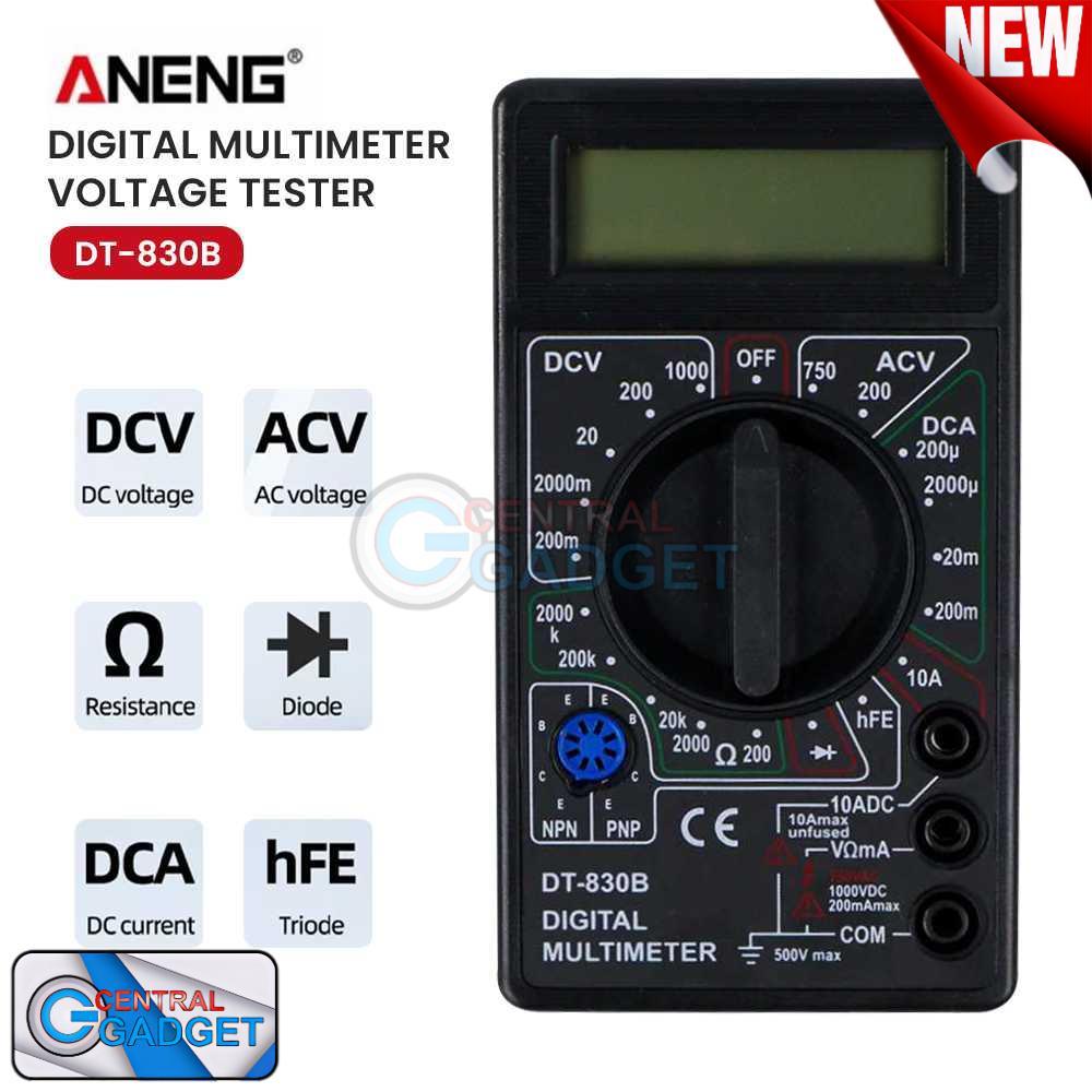 Digital Multimeter Voltage Tester - DT-830B