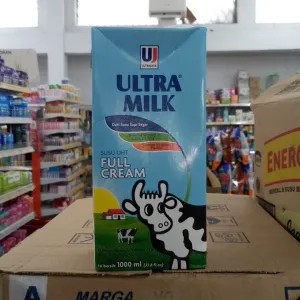 ULTRA MILK UHT FULL CREAM 1000ML 1L