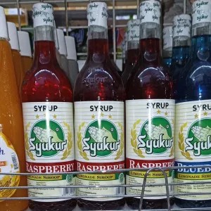 Syrup syukur Rasberry 600ml 600ml