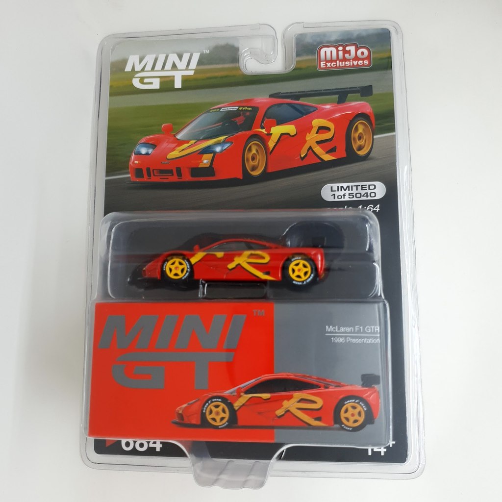 MCLAREN F1 GTR Mijo Exclusives Mini GT MiniGT b1251