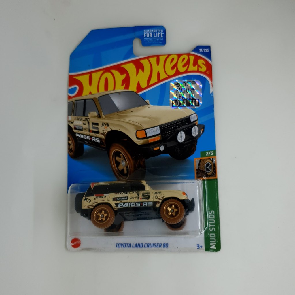 TOYOTA LAND CRUISER 80 FS Mud Studs Hot Wheels Hotwheels b1252