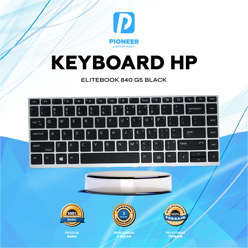 Keyboard HP Elitebook 840 G5 Black