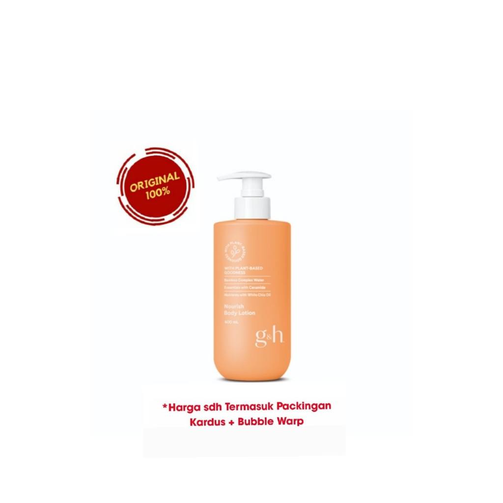 G&H Nourish / Body Milk / Body Lotion Nourish 400ml Amway Original(01)