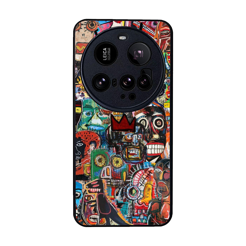 Case Casing Hybrid Softcase Xiaomi 15 14 14T Pro Ultra Basquiat Art Grunge Punk Doodle OCD0027-3