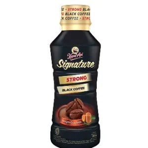 KAPAL API SIGNATURE STRONG BLACK COFFE DENGAN GULA AREN