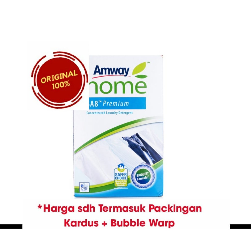 AMWAY SA8 Premium concentrated Laundry detergent / detergen bubuk 3kg Amway Original