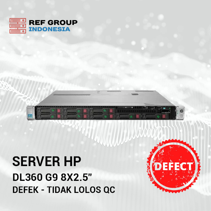 Server HP ProLiant DL360 G9 24xDDR4 P440ar 2GB iLO4 2x500W PSU 3xPCIe 3.0 LOM 4x1Gb/s 8x2.5" FCLGA20