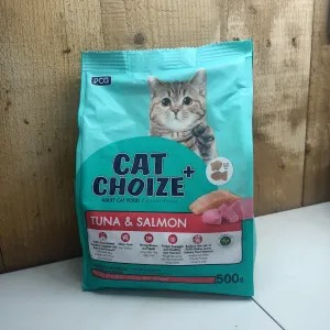 cat choize plus ( + ) adult tuna & salmon 500g