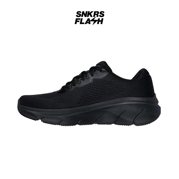 SKECHERS Sport Dlux Walker 2 Triple Black Sepatu Training Pria - 232714BBK - Size 45.5