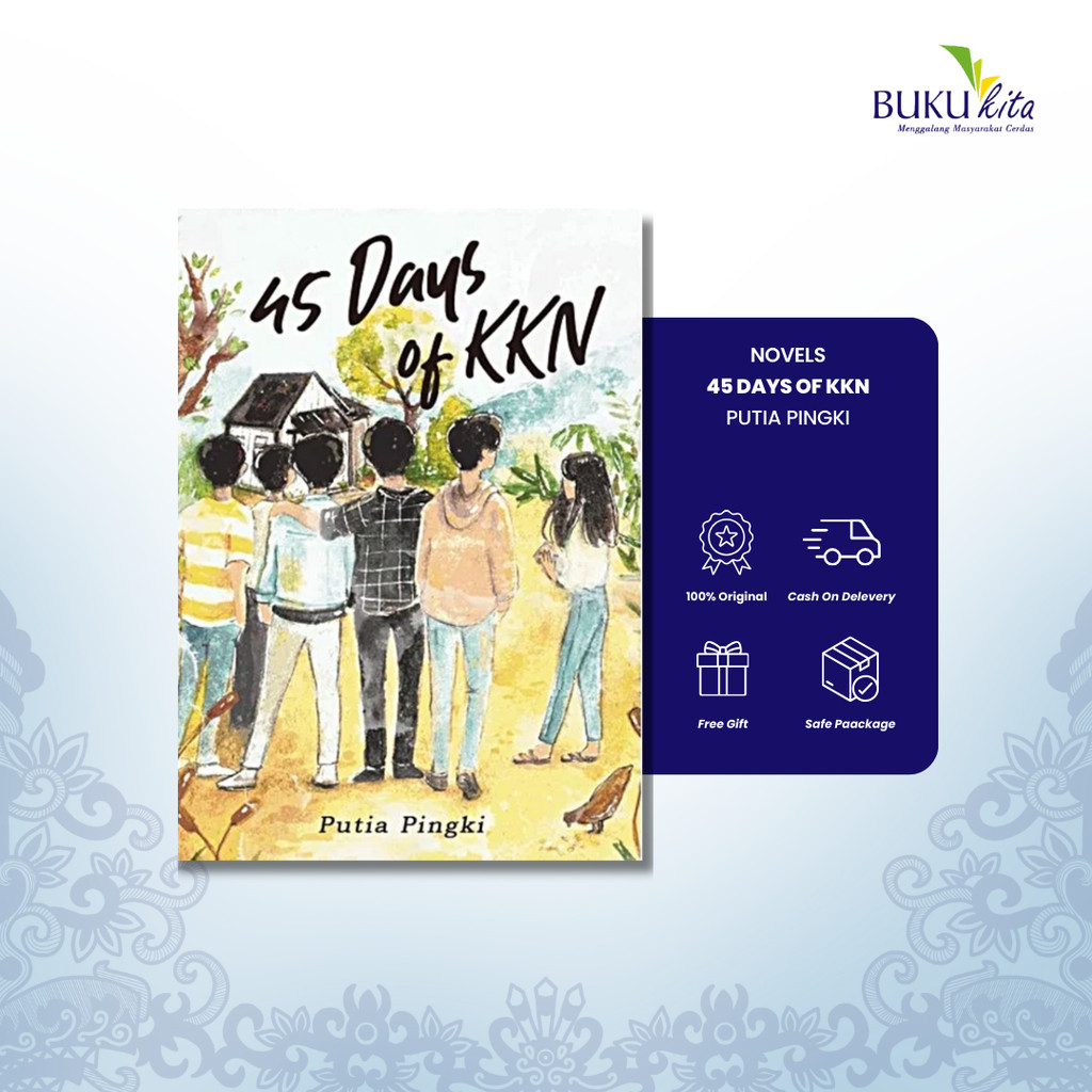 BukuKita Store | Novel - 45 Days Of Kkn by Putia Pingki