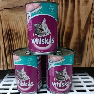 Whiskas Tuna kaleng 400g