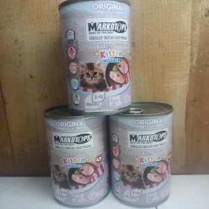 Markotops kaleng mother&kitten mackerel with chicken 400g