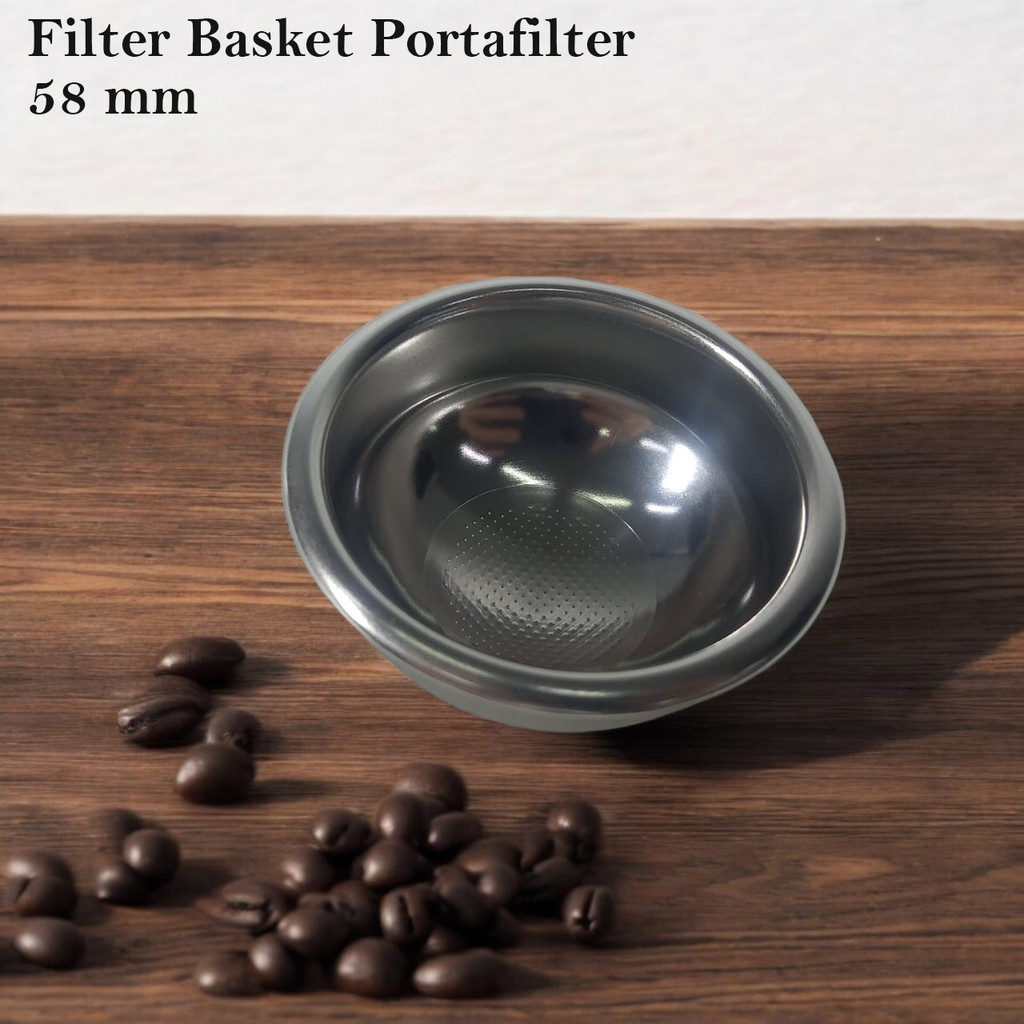 Filter Basket Portafilter Spherical Coffee Bowl 58mm 1 Cup - DWL-52P