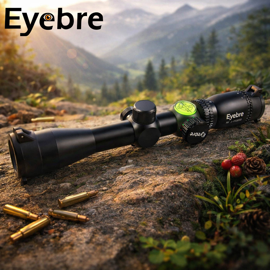 Teropong Outdoor Rifle Tactical Scope Hunting 3-9X 32mm - HK3-9X32EG