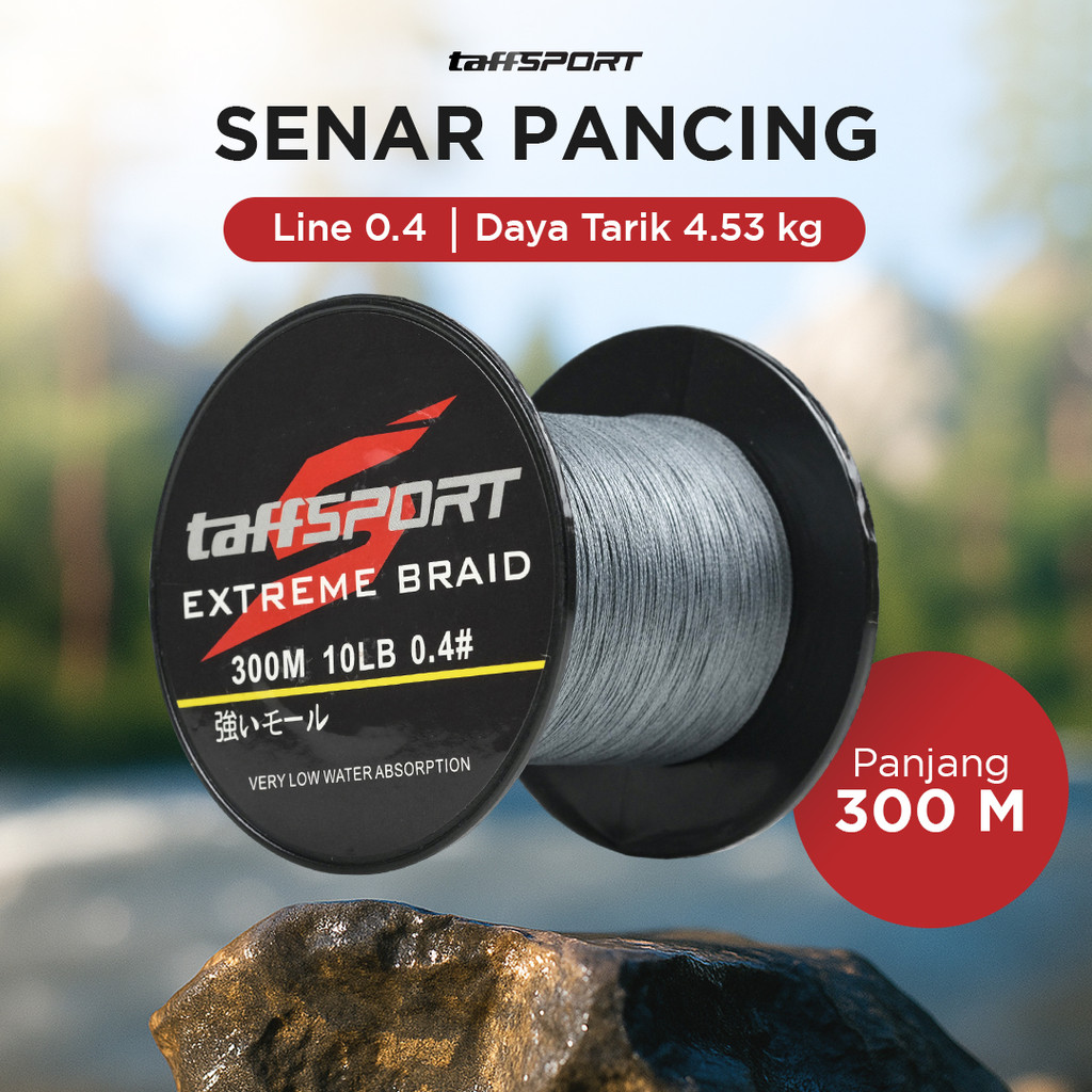 Senar Benang Tali Pancing Extreme Braid Kuat & Anti Kusut