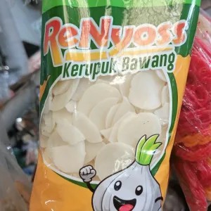 krupuk bawang mentah