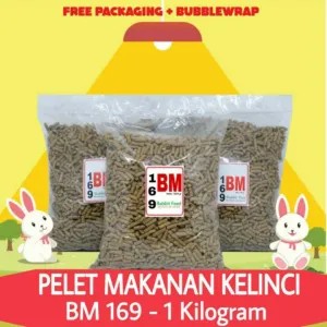 PELET MAKANAN KELINCI BM 169 1kg