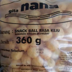 Gita Nana Snack Ball Rasa Keju
