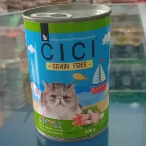 Cici Kitten Kaleng Rasa Sardines Chicken 400gr 400g