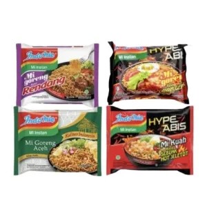 mie instan mix ( aceh, rendang, seblak, ayam geprek )