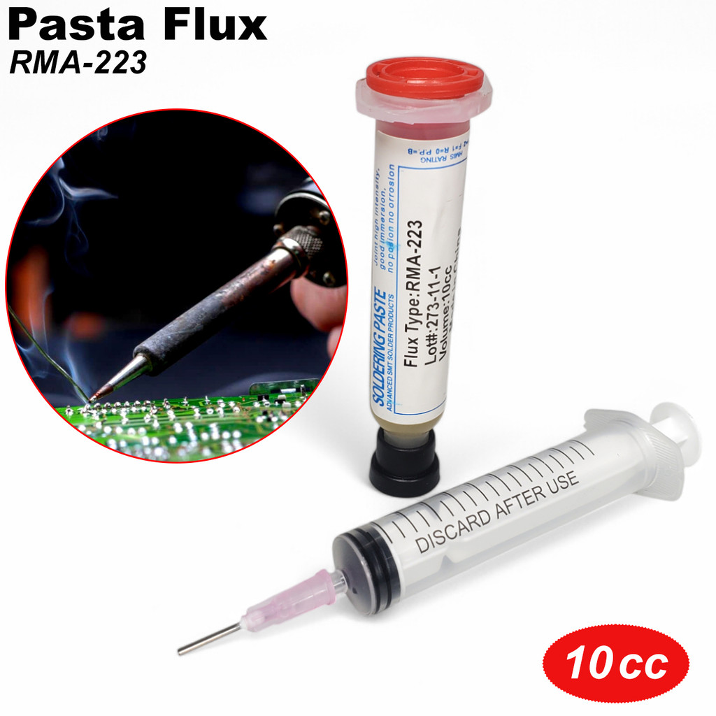 SeaBlingz - BongKim Pasta Flux Solder Lead Free 10cc 1 PCS - RMA-223 - Power Welding Tools - Peralat