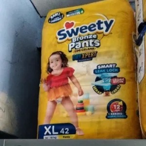 Pampers Sweety Bronze XL 44