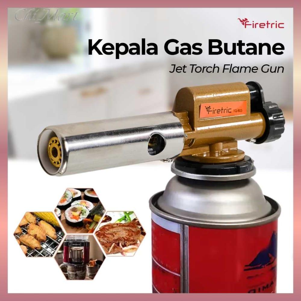 Kepala Gas Butane Jet Torch Flame Gun - Tq-803