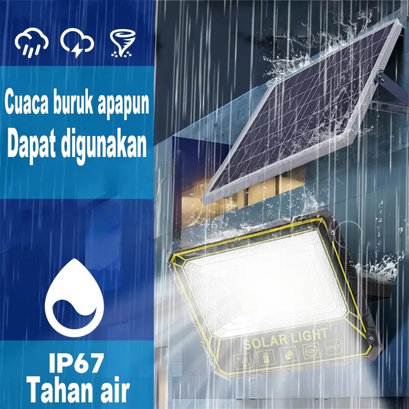 Lampu Sorot Tenaga Surya 70W Outdoor Taman Rumah