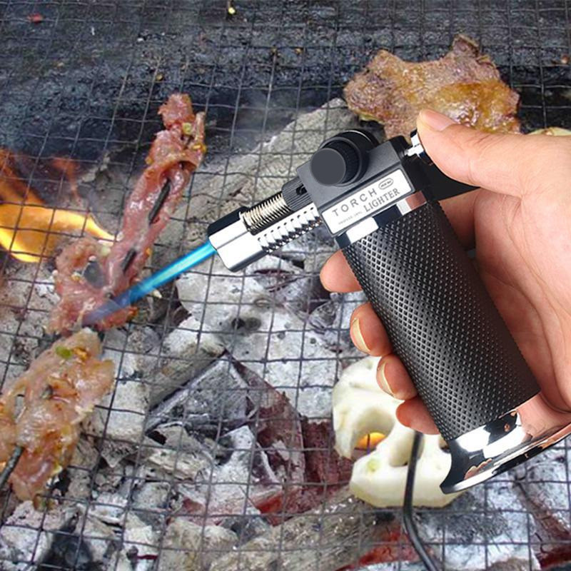 SeaBlingz - CHIEF Korek Api Gas Butane Flame Torch Jet Windproof - 802 (Kitchenware Lighters, Matche
