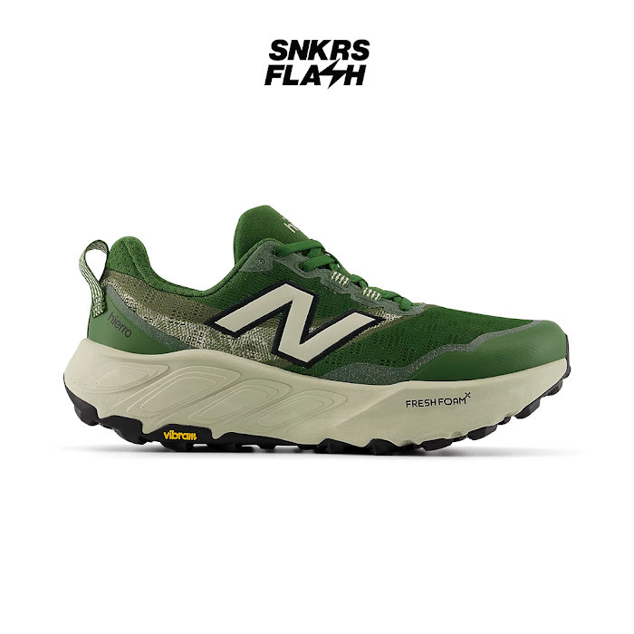 NEW BALANCE Fresh Foam X Hierro V9 Dark Green Sepatu Lari Pria - MTHIERE9 - Size 44