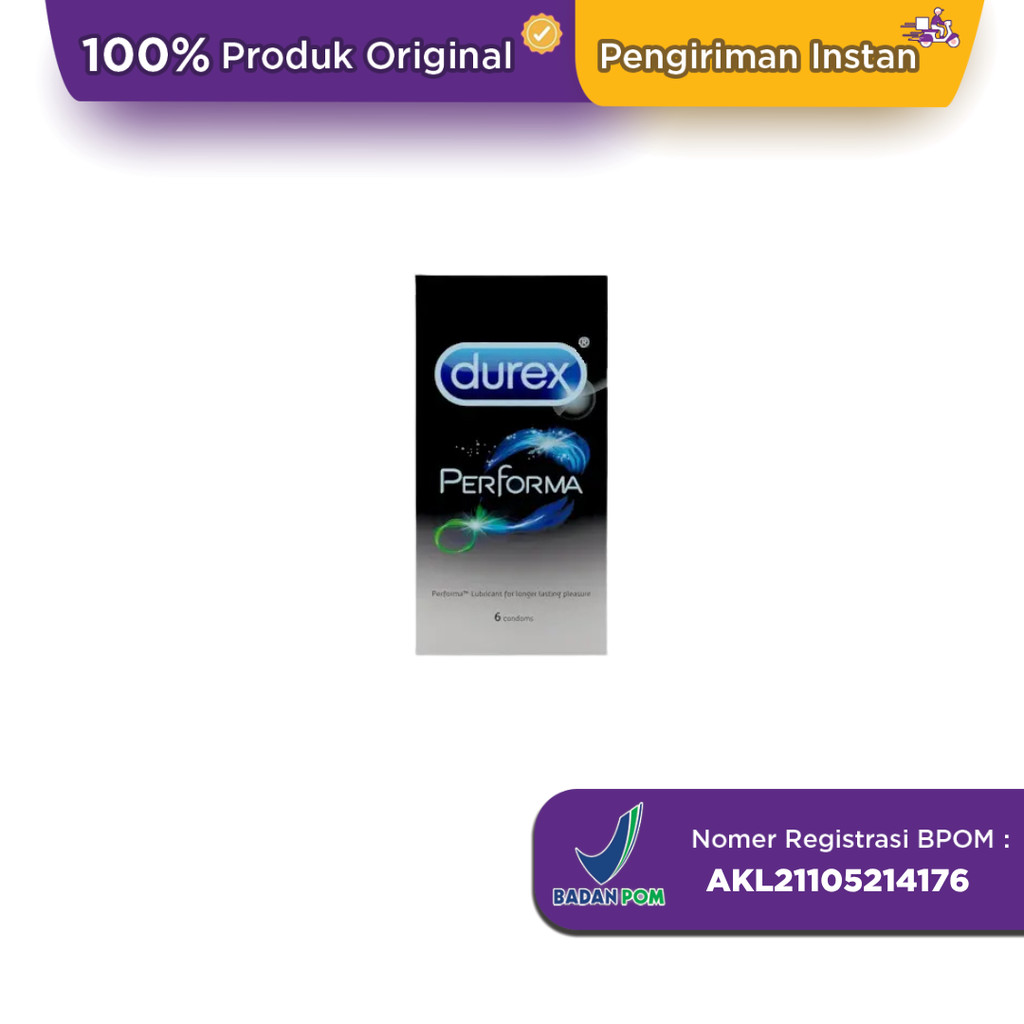 Kondom Durex Performa Isi 6