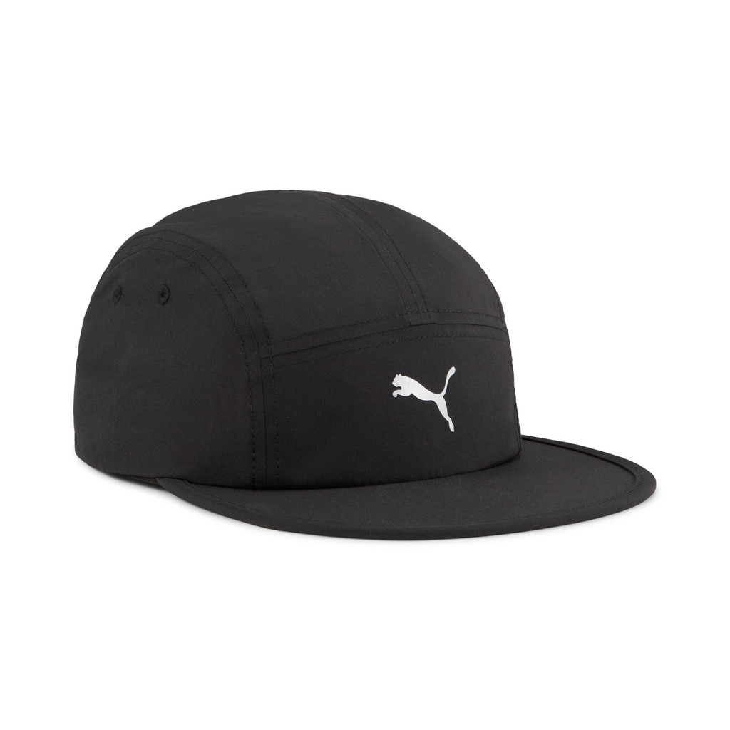 Topi Running Ess Running 5 Panel Cap Puma Black 026168 01