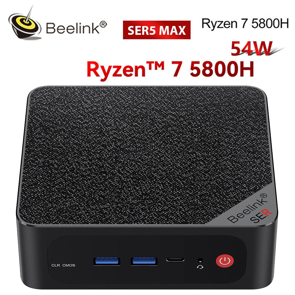 Beelink SER5 MAX Ryzen 7 5800H Ryzen 7 5700U SER5 5560U PC MINI