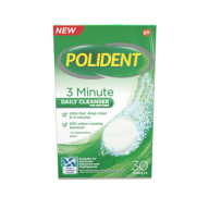 Polident 3 Minute Daily Cleanser 30 Tablet