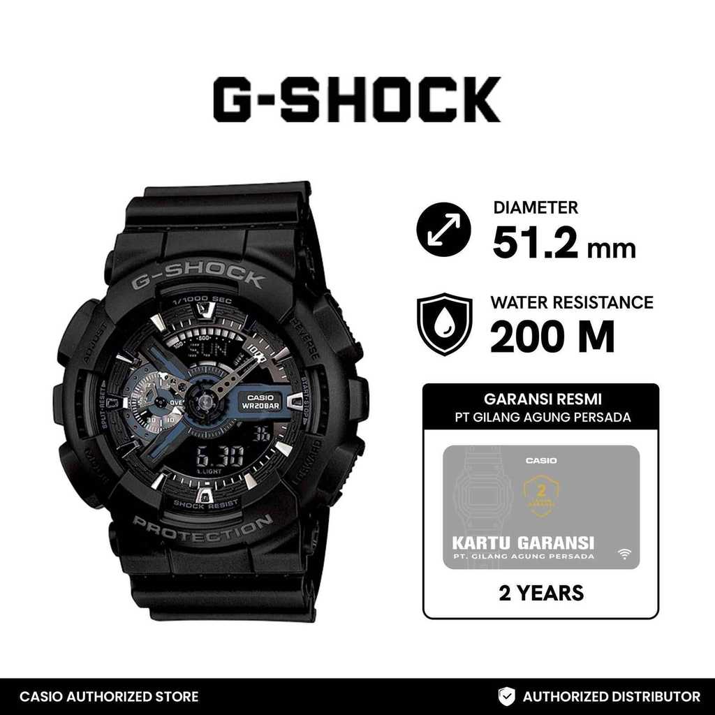 Casio G-SHOCK GA-110-1BDR
