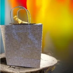 Paper Bag white Vintage Harga 1s 200g