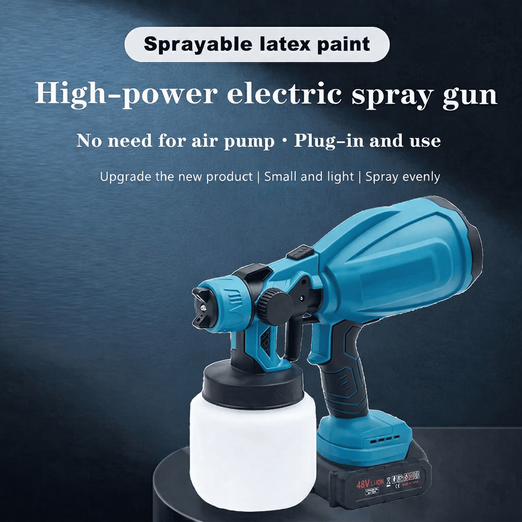 Wall Paint Spray Gun Semprot Cat Dinding Elektrik 800ml 200W