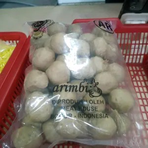 bakso Arimbi polos isi 50 biji  setiap pack