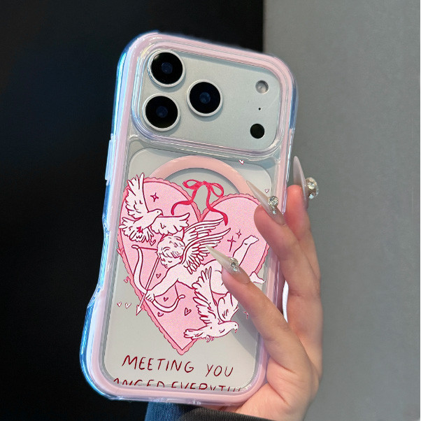 Hati Mewah Trendy Casing Hp Iphone 17 Pro Max 13 Pro Max15 Pro Max 15 Plus 11 14 Pro Max 13 Pro Max 