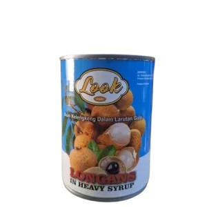 LOOK BRAND LONGANS IN HEAVY SYRUP KLG 566 GR