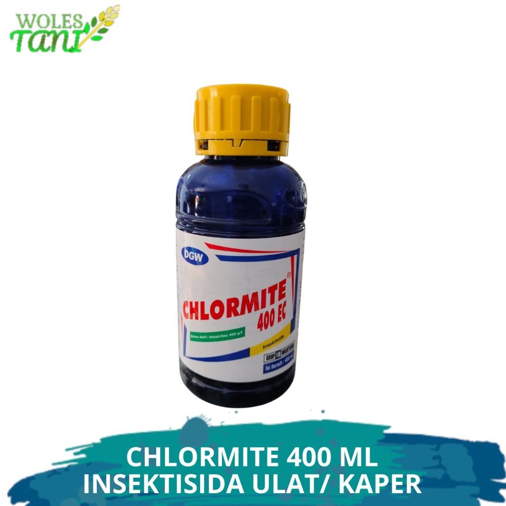 Chlormite Insektisida 400 mL Ulat Grayak